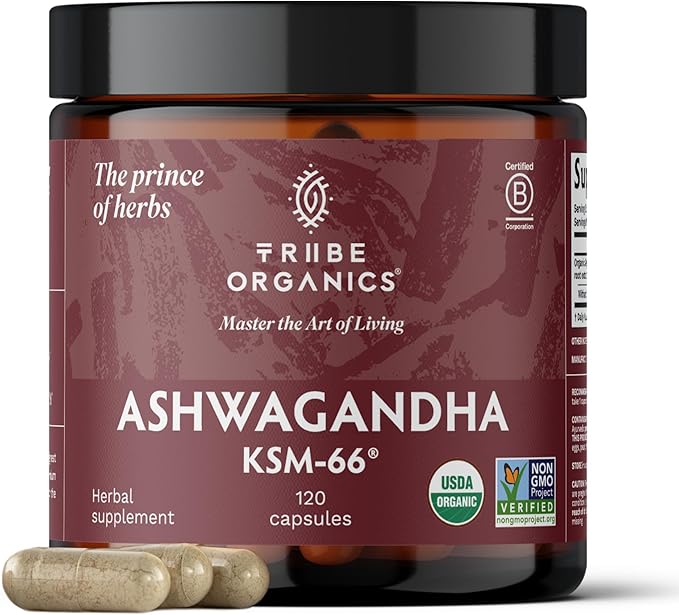 TRIBE ORGANICS Ashwagandha KSM 66 Picture Link