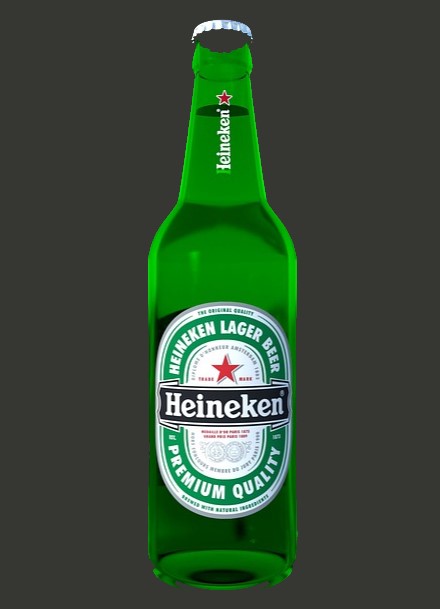 picture of a Heineken bottle