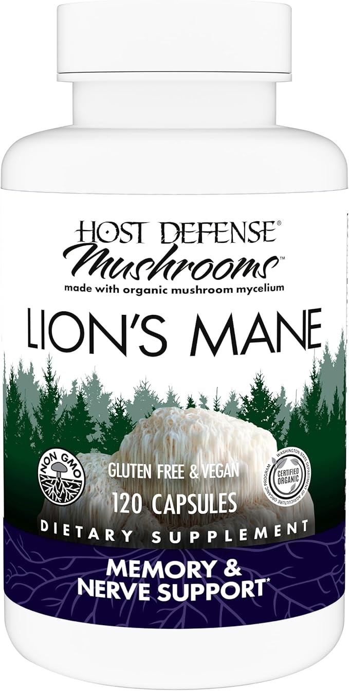 Host Defense Lion's Mane Supplement Picture Link